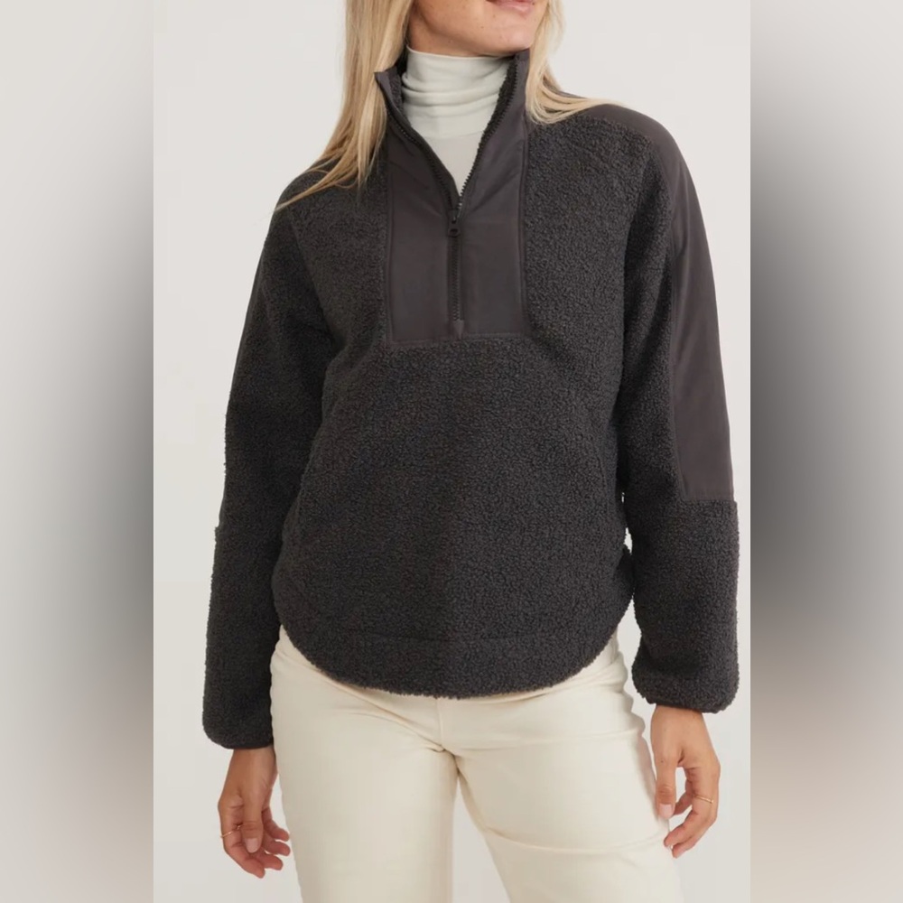 🏷️ Marine Layer Park Half-Zip Fleece Pullover